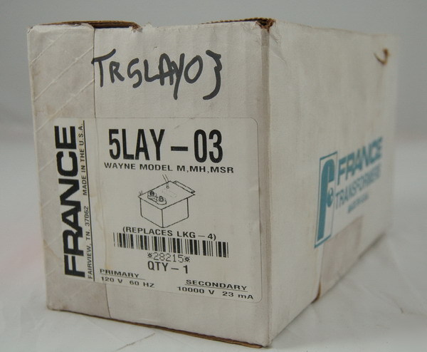 Franceformer interchangeable ignition transformer # 03