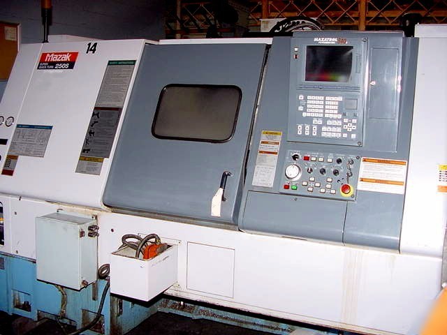 2000 mazak sqt-250S multi-axis sub-spindle cnc lathe