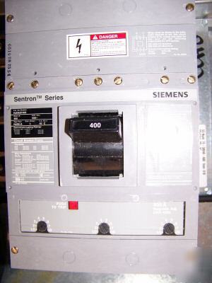 Siemens HJD63F400 400AMP circuit breaker HJXD63B400 aic