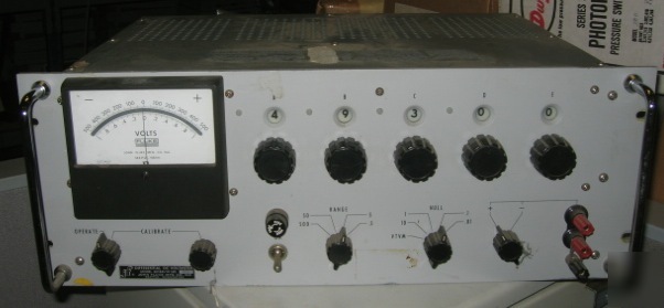 Vintage fluke 801BR/ag lab differential dc voltmeter