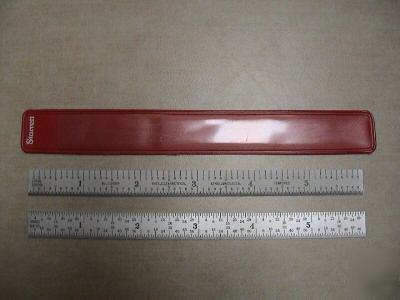 New starrett scale rule no. C305R six inch scale