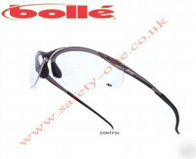 Bolle contour cycling / safety glasses clear lens