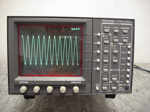 Tektronix 1741A waveform vector monitor