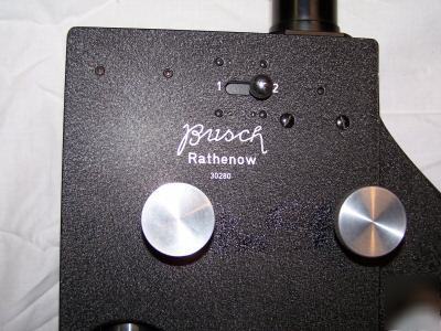 Vintage busch rathenow 30280 split screen microscope