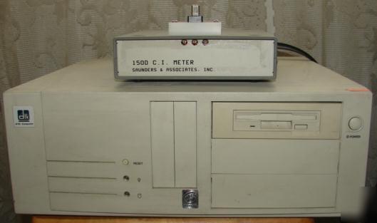 Crystal tester aunders and associates mod 1500 ci meter