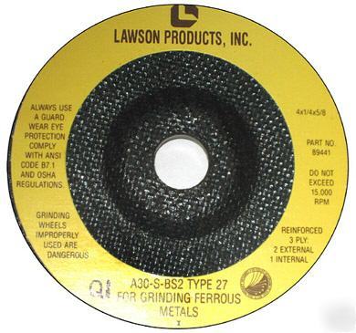 Lawson grinding discs ferrous metal 4