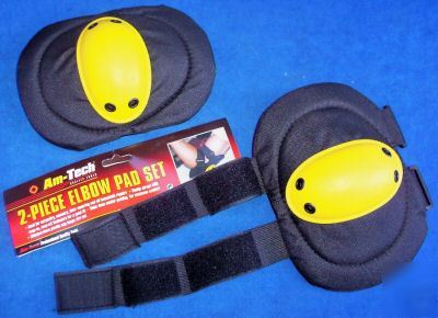 New elbow pad set - pack of 2 - elastic straps - 