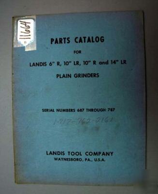 Landis part catalog 6