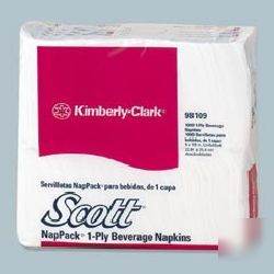 Scott beverage napkins-kcc 98109