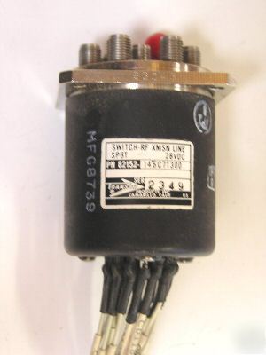 Transco-dow-key 146C71300 SP6T 0-18 ghz coaxial switch