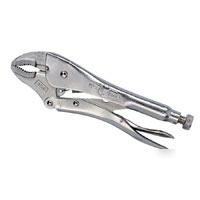 Vise grip curved jaw locking pliers w/wire cutter 5WR