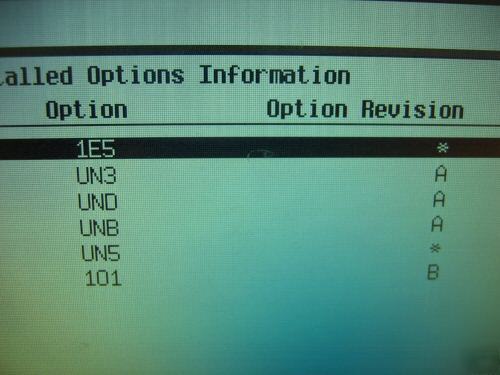 Agilent hp E4432B signal generator, 250KHZ - 3GHZ opts