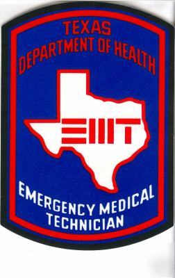 New brand texas emt basic sticker decals