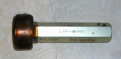 1-7/8 - 18 un 3BTHREAD go gage plug 1.875