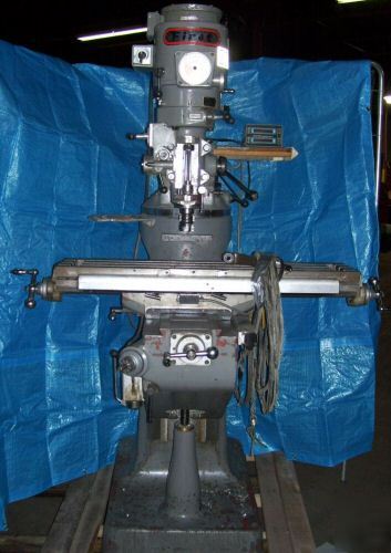 1986 first milling machine variable speed w dro tested