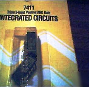 7411N ic,logic gate,3 3-input and,std-ttl,dip,14PIN,