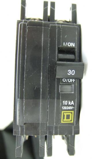 Square d QOU230 2 pole 30 amp circuit breaker havr