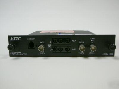 Ttc fireberd 2.048M/NX64K data interface (model 41800)