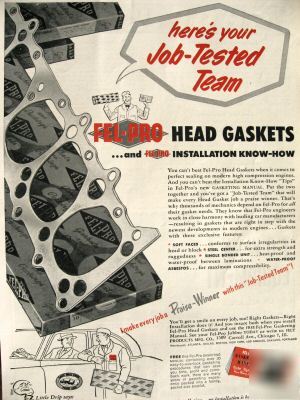 1952 fel-pro co. asbestos ad page