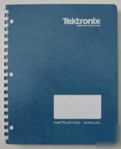 7B70 time base original tektronix service manual