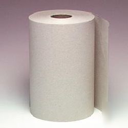 Brown paper nonperforated roll towels-win 108