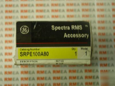 New SRPE100A80 ge 80 amp rating plug - 