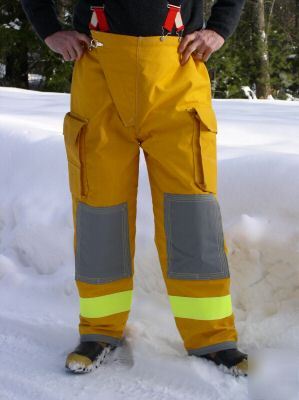 New fire fighter bunker pants and nfpa compliant