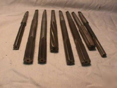 Reamers (#6) #1 morse taper straight flute reamer