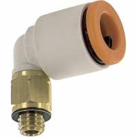 Smc pneumatic 1/4 inch 10-32 unf elbow KQ2L07-32