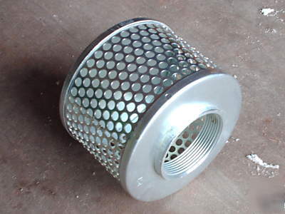 Trash pump water pump metal filter