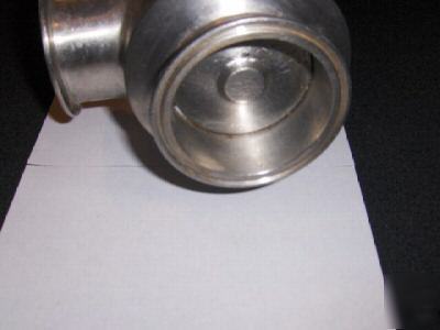 Tri clover valve air acuated sanitary ss