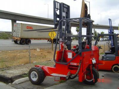 Moffett truck mounted forklift sod loader diesel 1997