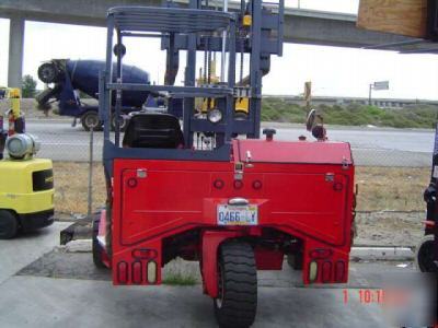 Moffett truck mounted forklift sod loader diesel 1997