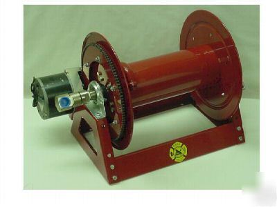  steel eagle 50' power rewind fire hose reel