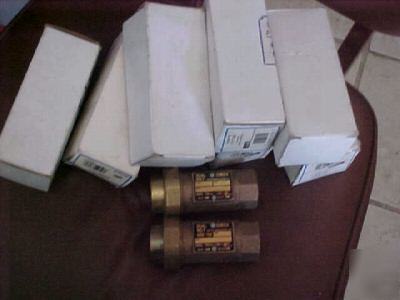  watts dual check backflow preventer IX1,lot of six,6 