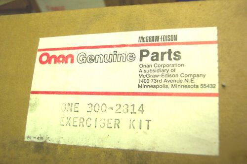 Exerciser kit onan 300-2814 300-3290 timer nos