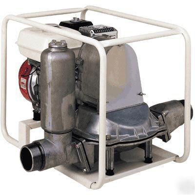 Sludge pump commercial - 2,000 gph - 4 hp honda engine