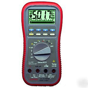 Amprobe am-150 trms digital multimeter w/ pc connection