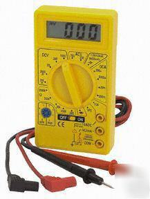 New lcd digital multimeter 7 test functions 19 ranges 