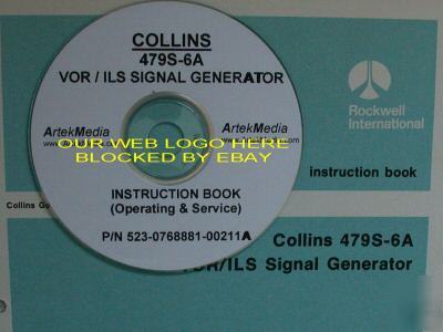 Rockwell collins 479S-6A operating & service manual