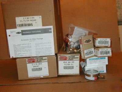 Carrier 5H open drive compressor oil filter package