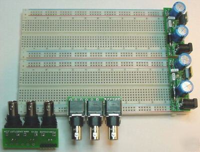 Bnc breadboard quick connect plugin kit #500057