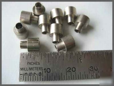 Stainless #6-32 female threaded male standoffs 100CT 