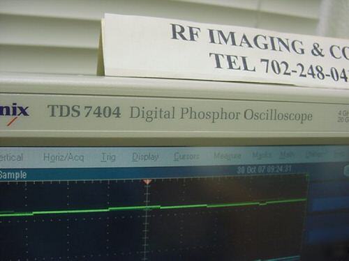 Tektronix tds-7404 4GHZ digital phosphor oscilloscope