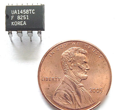 Dual op amp ~ UA1458 UA1458TC ~ ic general purpose (10)