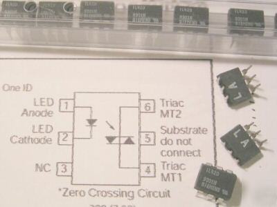 IL420 zero crossing triac coupler vishay optocoupler