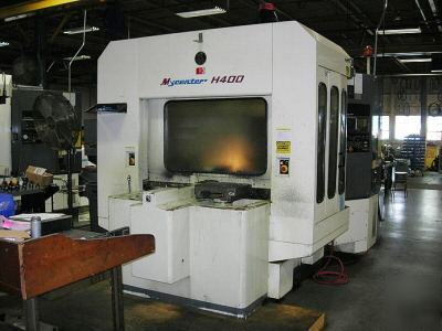 #9600 - kitamura h-400 cnc horizontal machining center