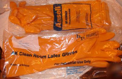 Ak cleanroom latex gloves powder free (nm)- no 
