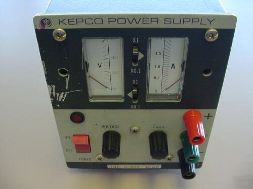 Kepco jqe 55V 02A power supply