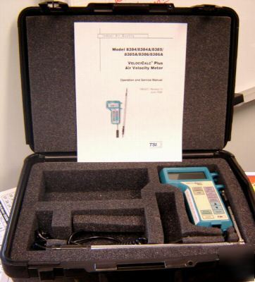 Used: tsi model 8384A velocicalc plus flow meter (5081)